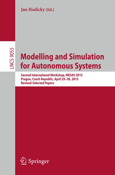 Produktbild: Modelling and Simulation for Autonomous Systems