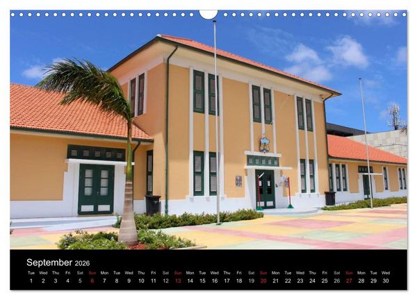 Produktbild: Monuments of Aruba 2026 (Wall Calendar 2026 DIN A3 landscape), CALVENDO 12 Month Wall Calendar