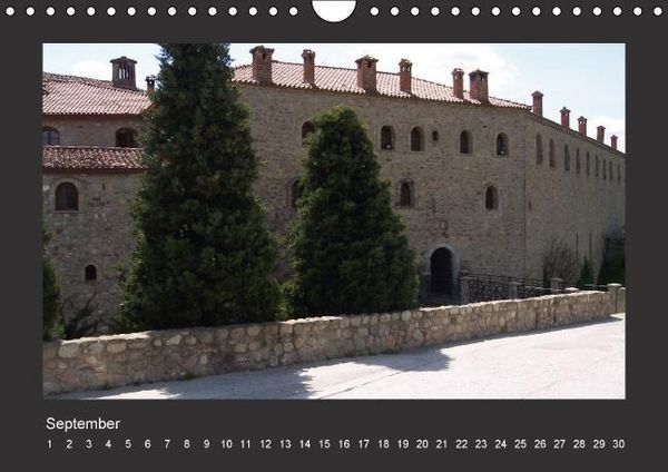 Produktbild: Meteora-Kl&ouml;ster in Griechenland (Wandkalender immerw&auml;hrend DIN A4 quer)