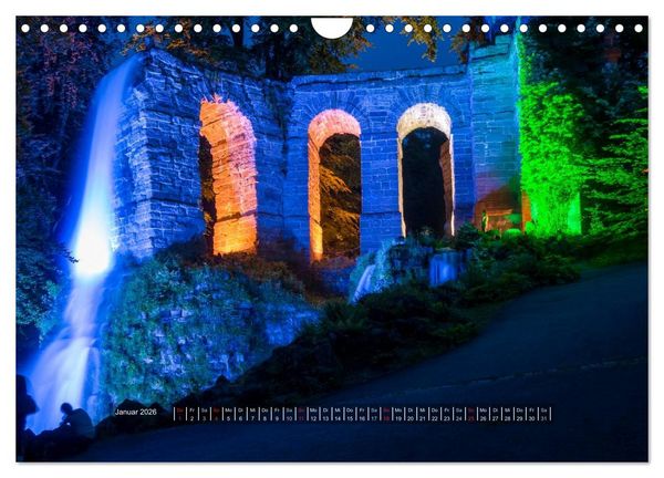 Produktbild: Der Bergpark Kassel-Wilhelmsh&ouml;he (Wandkalender 2026 DIN A4 quer), CALVENDO Monatskalender