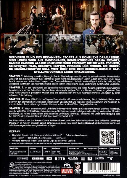 Produktbild: Sisi - Die komplette Serie (Staffeln 1-4) [8 DVDs]