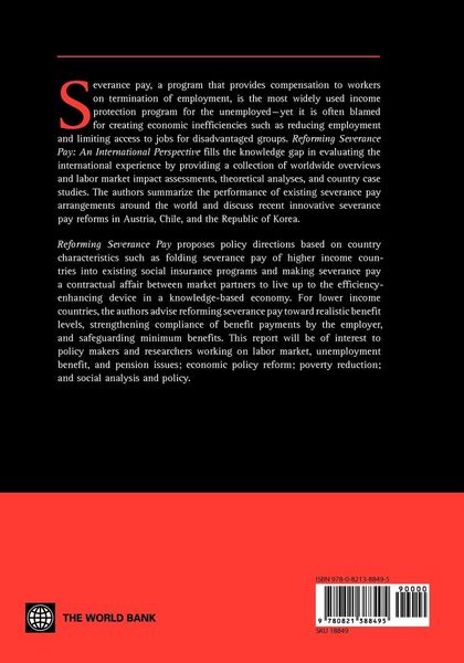 Produktbild: Reforming Severance Pay