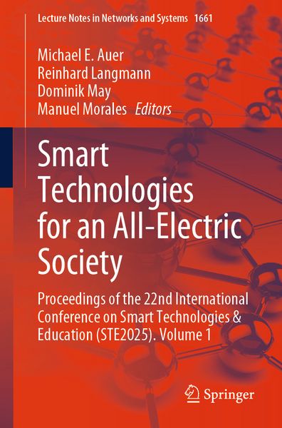 Produktbild: Smart Technologies for an All-Electric Society