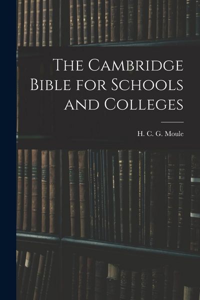 Produktbild: The Cambridge Bible for Schools and Colleges