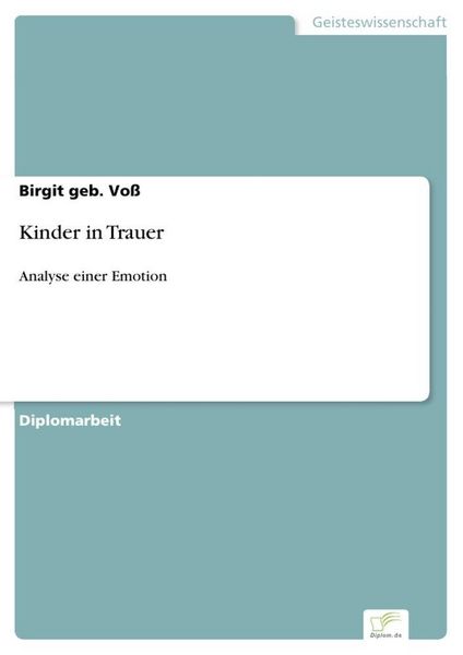 Produktbild: Kinder in Trauer
