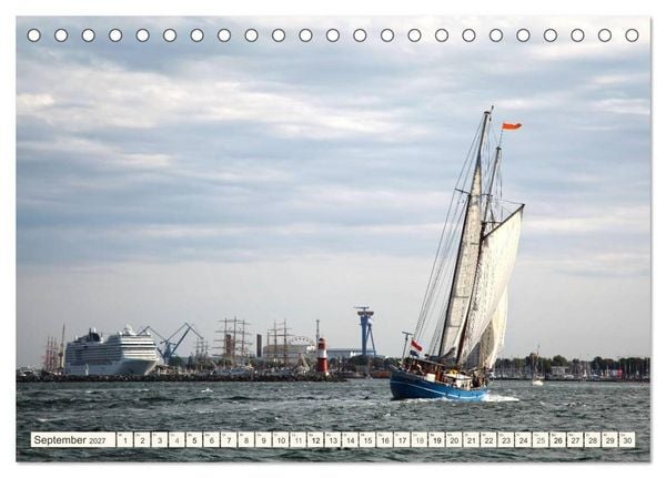Produktbild: Seebad Warnem&uuml;nde (Tischkalender 2027 DIN A5 quer), CALVENDO Monatskalender