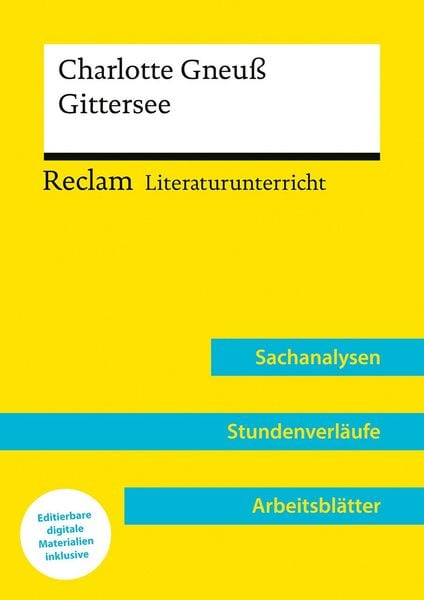 Produktbild: Charlotte Gneu&szlig;: Gittersee