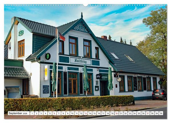 Produktbild: Erholungsort Schortens (hochwertiger Premium Wandkalender 2026 DIN A2 quer), Kunstdruck in Hochglanz