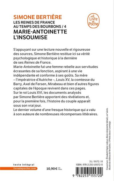 Produktbild: Fre-Marie Antoinette L Insoumi