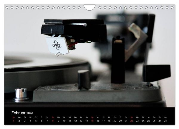 Produktbild: Vintage Turntables Made In Schwarzwald (Wandkalender 2026 DIN A4 quer), CALVENDO Monatskalender