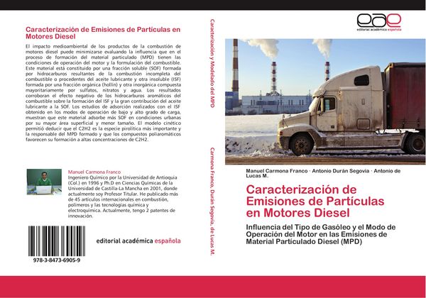 Produktbild: Caracterizaci&oacute;n de Emisiones de Part&iacute;culas en Motores Diesel