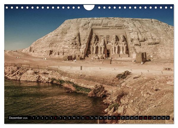 Produktbild: Abenteuer auf dem Nil. Eine Reise von Luxor nach Abu Simbel (Wandkalender 2026 DIN A4 quer), CALVENDO Monatskalender