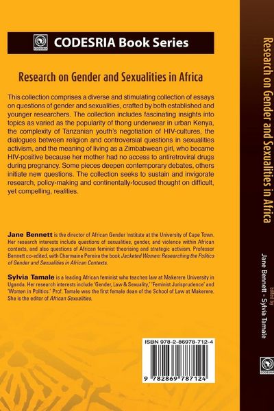 Produktbild: Research on Gender and Sexualities in Africa