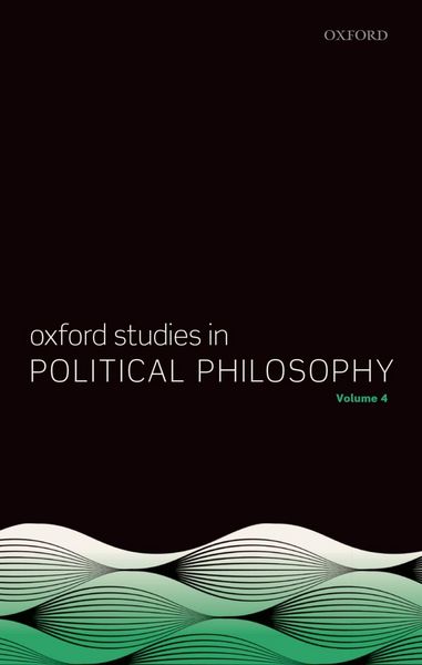 Produktbild: Oxford Studies in Political Philosophy Volume 4