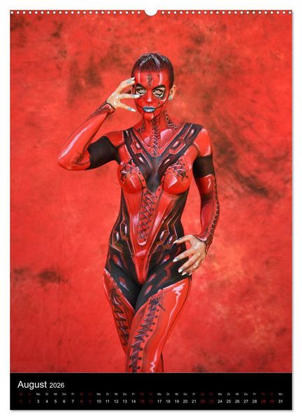 Produktbild: World Bodypainting Festival: Generation NEXT (hochwertiger Premium Wandkalender 2026 DIN A2 hoch), Kunstdruck in Hochglanz