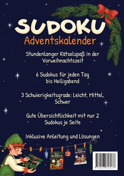 Produktbild: Sudoku Adventskalender