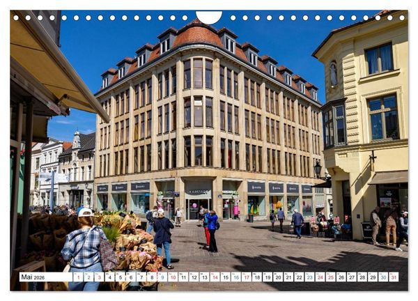 Produktbild: Stadt Wismar 2026 (Wandkalender 2026 DIN A4 quer), CALVENDO Monatskalender