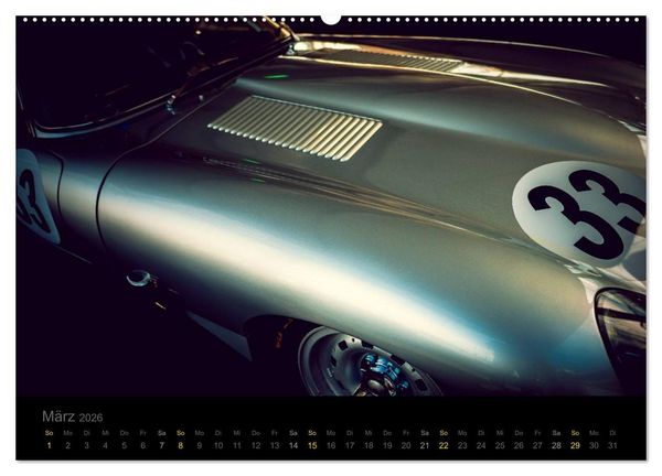 Produktbild: Jaguar E-Type - Bodies (Wandkalender 2026 DIN A2 quer), CALVENDO Monatskalender