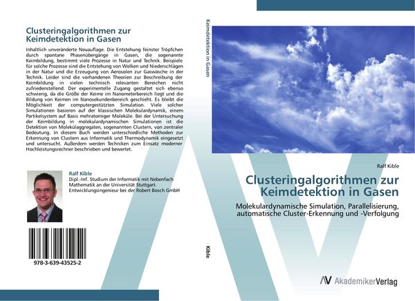 Produktbild: Clusteringalgorithmen zur Keimdetektion in Gasen