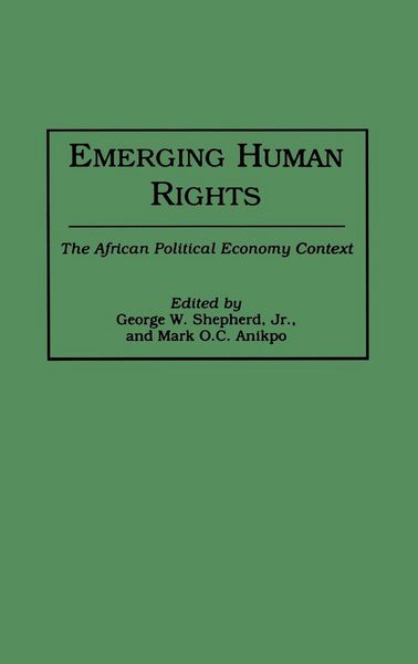 Produktbild: Emerging Human Rights
