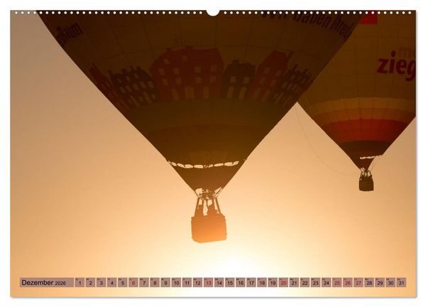 Produktbild: Montgolfiade der Ballone im Sauerland (hochwertiger Premium Wandkalender 2026 DIN A2 quer), Kunstdruck in Hochglanz