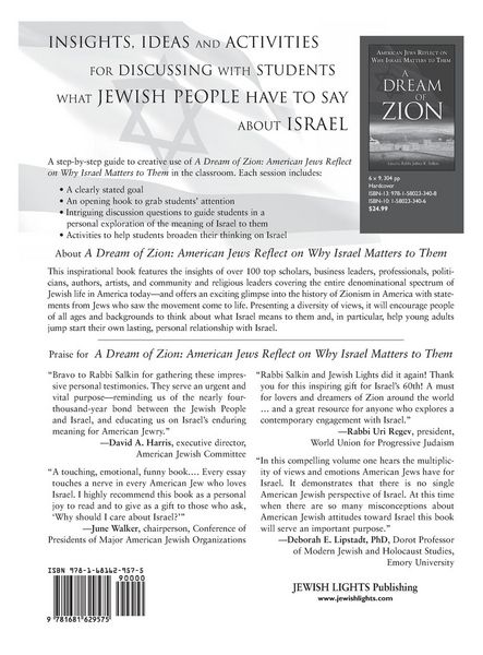 Produktbild: A Dream of Zion Teacher's Guide