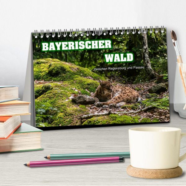 Produktbild: Bayerischer Wald (Tischkalender 2026 DIN A5 quer), CALVENDO Monatskalender