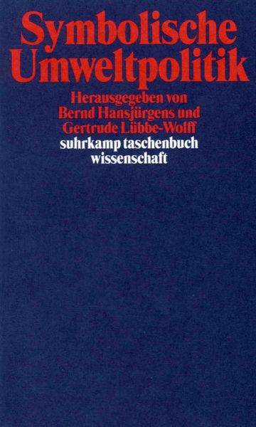 Produktbild: Symbolische Umweltpolitik