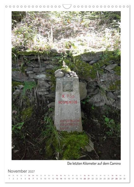 Produktbild: Buen Camino - Unterwegs auf dem Jakobsweg (Wandkalender 2027 DIN A3 hoch), CALVENDO Monatskalender