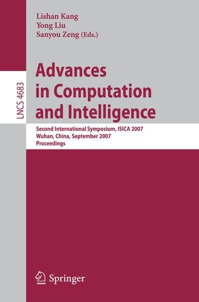 Produktbild: Advances in Computation and Intelligence