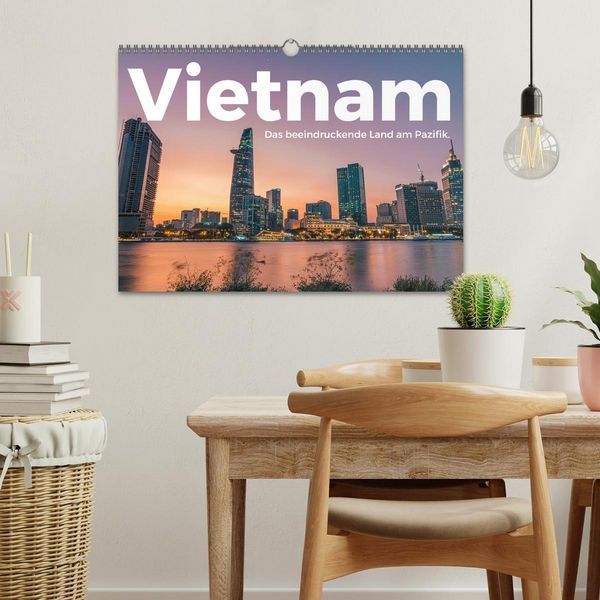 Produktbild: Vietnam - Das beeindruckende Land am Pazifik. (Wandkalender 2026 DIN A3 quer), CALVENDO Monatskalender