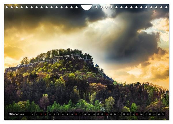 Produktbild: Bilder aus dem Nationalpark S&auml;chsische Schweiz (Wandkalender 2026 DIN A4 quer), CALVENDO Monatskalender