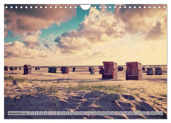 Produktbild: AMRUM Art (Wandkalender 2026 DIN A4 quer), CALVENDO Monatskalender