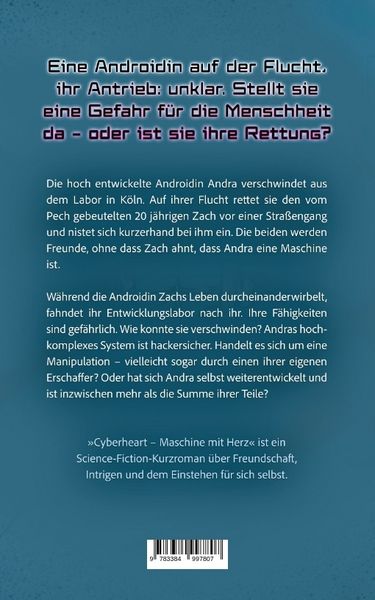 Produktbild: Cyberheart - Maschine mit Herz: Ein Sci-Fi Abenteuer ab 14 Jahren