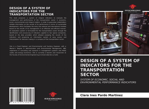 Produktbild: Design Of a System Of Indicators For The Transportation Sector