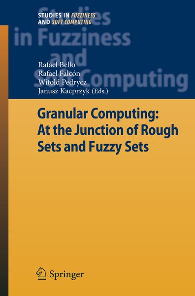Produktbild: Granular Computing: At the Junction of Rough Sets and Fuzzy Sets