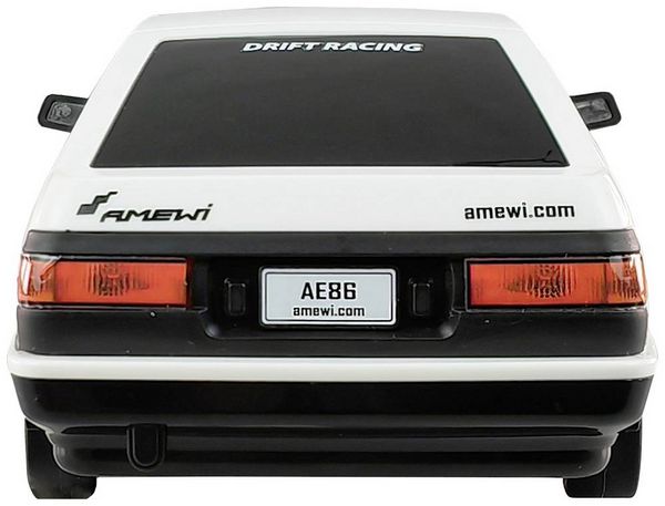 Produktbild: Amewi AE86 Sprinter Trueno Scale Drift Wei&szlig; Brushed 1:18 RC Modellauto Elektro Stra&szlig;enmodell Heckantrieb (2WD) RtR 2,4GHz inkl