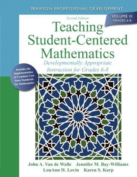 Produktbild: Van de Walle, J: Teaching Student-Centered Mathematics