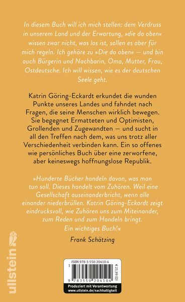 Produktbild: Deutschland, lass uns reden