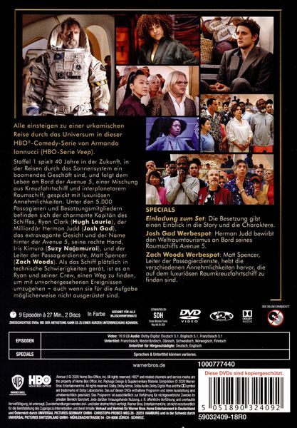Produktbild: Avenue 5 - Staffel 1 [2 DVDs]