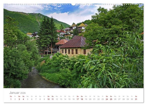 Produktbild: Kreuz und quer durch Bosnien-Herzegowina (hochwertiger Premium Wandkalender 2026 DIN A2 quer), Kunstdruck in Hochglanz