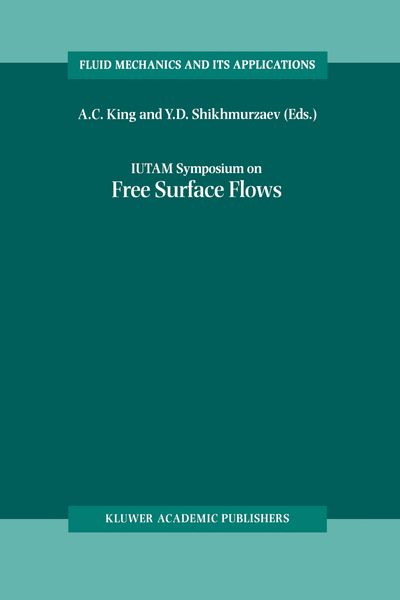 Produktbild: IUTAM Symposium on Free Surface Flows
