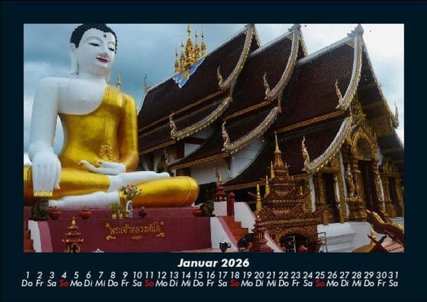 Produktbild: Tempel 2026 Fotokalender DIN A5