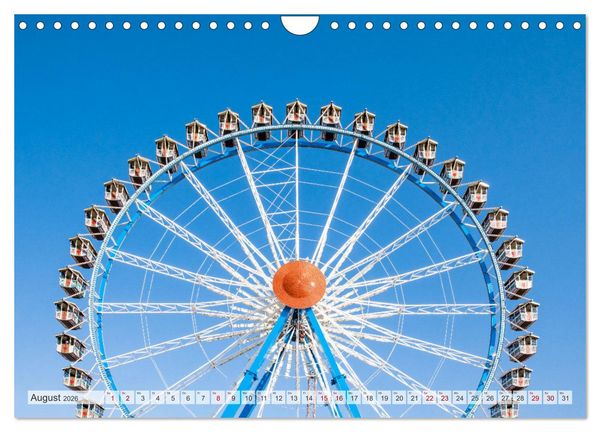 Produktbild: Kirmes Gl&uuml;ck (Wandkalender 2026 DIN A4 quer), CALVENDO Monatskalender