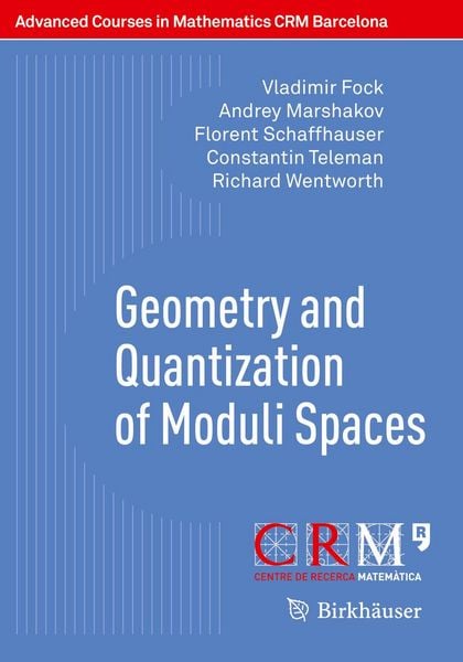 Produktbild: Geometry and Quantization of Moduli Spaces