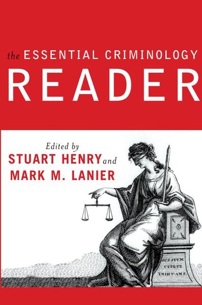 Produktbild: The Essential Criminology Reader