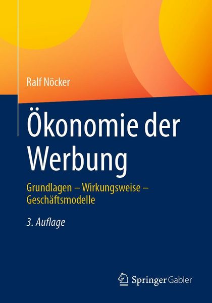 Produktbild: &Ouml;konomie der Werbung
