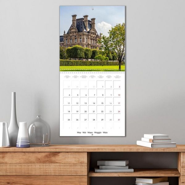 Produktbild: Le Paris romantique (Calendrier mural carr&eacute; 2026 30x30 cm) Calendrier double avec une page pour vos prises de notes