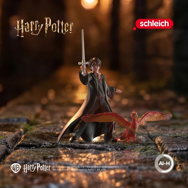 Produktbild: schleich&reg; 14994 Harry & Fawkes mit Schwert
