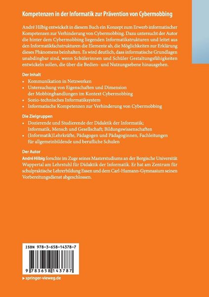 Produktbild: Kompetenzen in der Informatik zur Pr&auml;vention von Cybermobbing